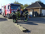 Oefencarrousel Oefening 3 Gaslekkage Pomp Meester Andreaestraat Kollum